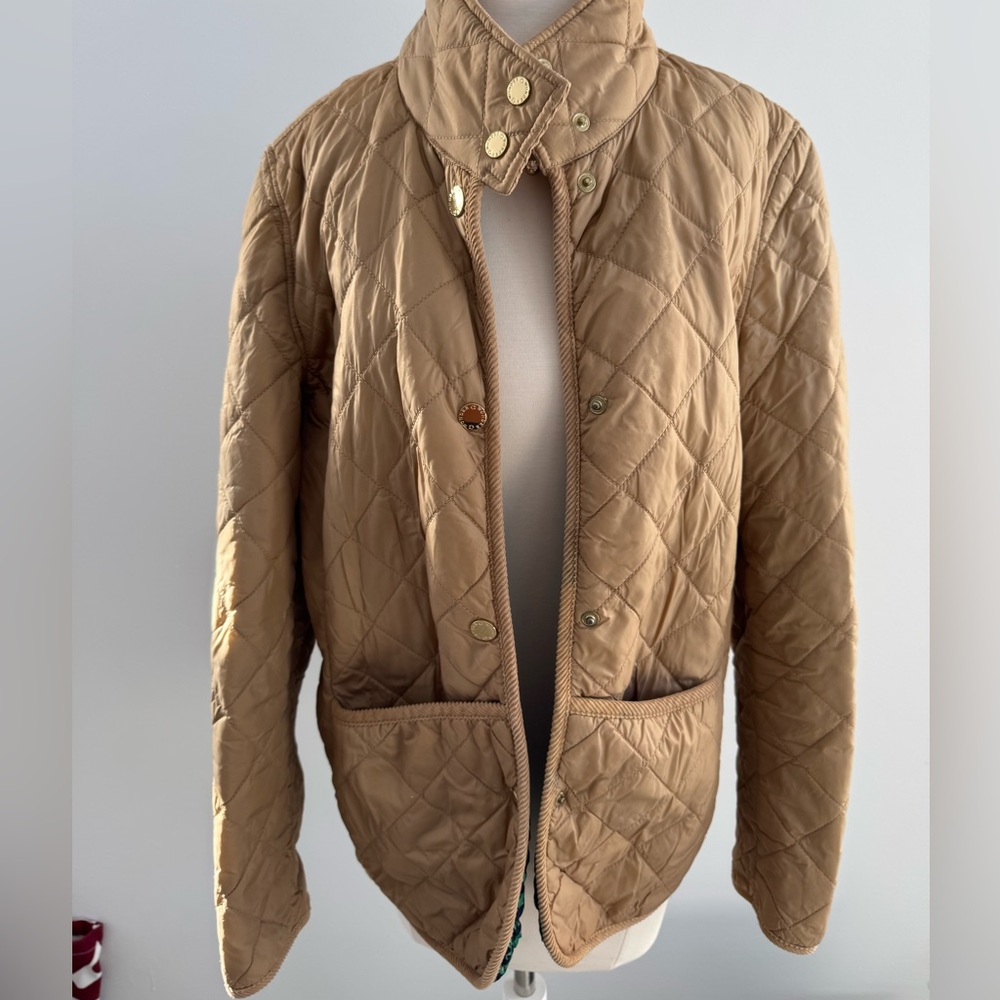 C. Wonder Quilted Jacket with signature print lining